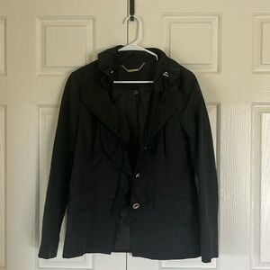 Black lightweight jacket ruffles from Black House White market medium women’s